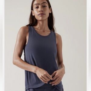 NWT Athleta Well Rested Rib Sleep Tank
